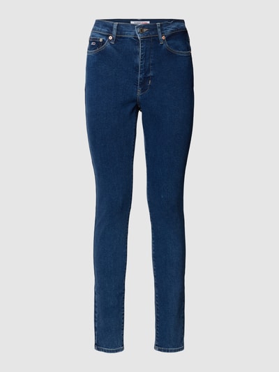 Tommy Jeans Super Skinny Jeans mit Label-Details Modell 'SYLVIA' Jeansblau 2