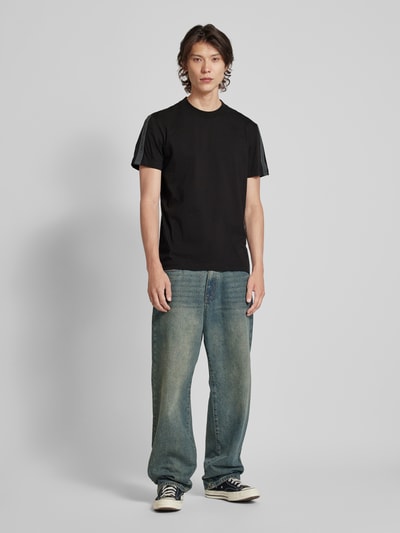 Calvin Klein Jeans T-Shirt mit Rundhalsausschnitt Black 1