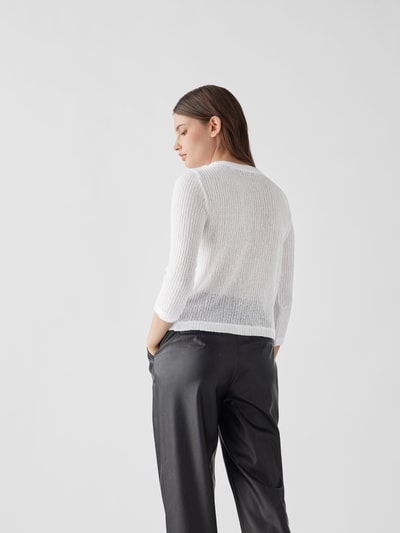 Vince Pullover mit Rundhalsausschnitt Weiß 5
