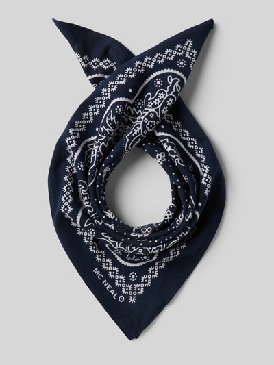 MCNEAL Bandana aus reiner Baumwolle Marine 1