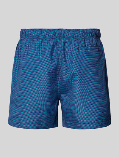 MCNEAL Badehose mit Allover-Muster Metallic Blue 3