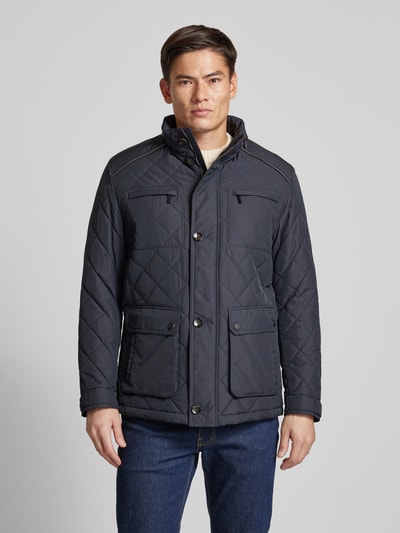 bugatti Jacke mit Steppnähten Marine 4