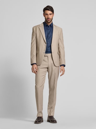 Jake*s Regular Fit Business-Hemd mit Kentkragen Marine 1