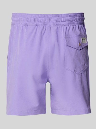 Polo Ralph Lauren Underwear Badeshorts mit elastischem Bund Modell 'TRAVELER' Violett 3