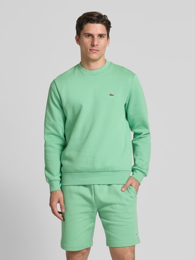 Lacoste Sweatshirt met ronde hals Lichtgroen - 4