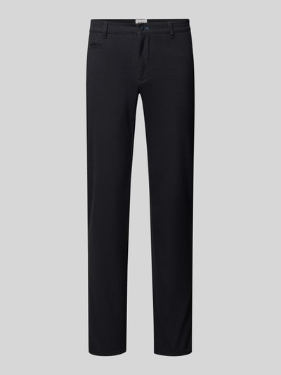 Brax Stoffhose mit französischen Eingrifftaschen Modell 'Fabio' Marine 2