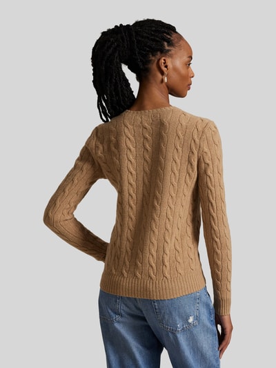Polo Ralph Lauren Regular Fit Pullover aus Woll-Kaschmir-Mix 'JULIANNA' Camel 5