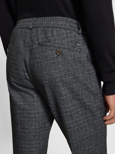 Brax Stoffhose mit Tunnelzug Modell 'Phil' Silber 3