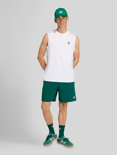 adidas Originals Regular Fit Sweatshorts mit Logo-Detail Gruen 1