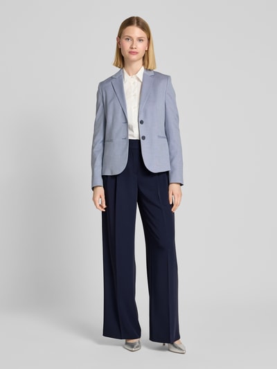 Christian Berg Woman Selection Flared Anzughose mit Bundfalten Marine 1