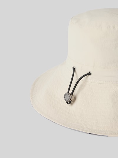 Produktfoto, Bucket Hat mit Tunnelzug Modell 'DARLA' von Barbour, Optik: Unifarben, Verschluss: Tunelzug, strukturierte Oberfläche