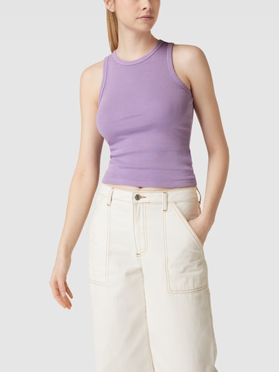 Review Tanktop in Ripp-Optik Lavender 4