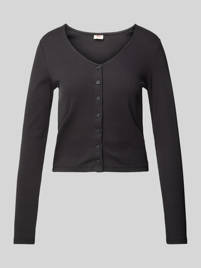 Levi's® Shirt met lange mouwen en doorknoopsluiting, model 'MUSE' Zwart - 2