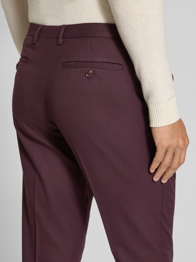 MCNEAL Chino mit französischen Eingrifftaschen Bordeaux 3