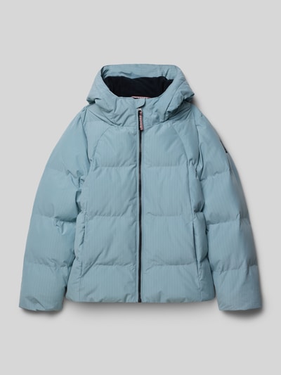 Killtec Regular Fit Steppjacke in Daunen-Optik mit Logo-Patch Bleu 1