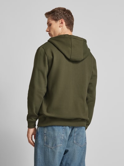 Tommy Jeans Regular fit sweatjack met capuchon Olijfgroen - 5