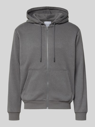 Jack & Jones Sweatjacke mit Kapuze Modell 'BRADLEY' Anthrazit 2