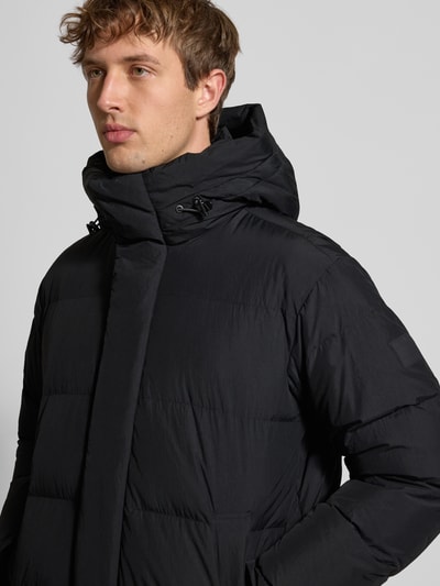 Tommy Jeans Regular Fit Steppjacke mit Kapuze Black 3