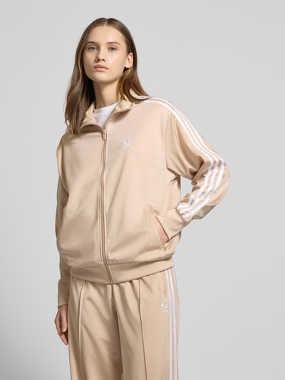 adidas Originals Bluza rozpinana ze stójką model ‘FIREBIRD’ Piaskowy 4