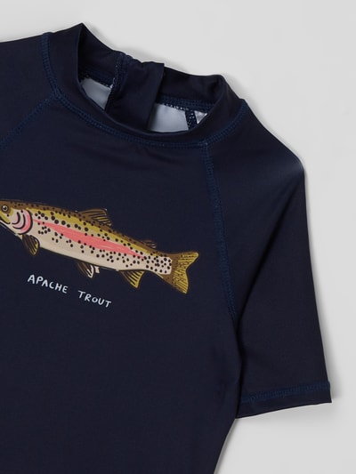 Shiwi Badeshirt mit UV-Schutz Marineblau 2