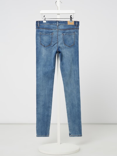 Only BCI skinny fit jeans met stretchgehalte  Jeansblauw - 4