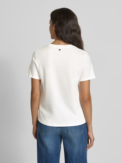 Weekend Max Mara Regular Fit T-Shirt aus reiner Baumwolle Modell 'ARA' Weiss 5