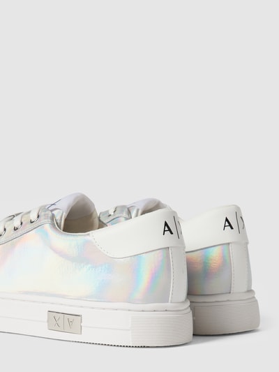 ARMANI EXCHANGE Sneakers met labeldetail Zilver - 3