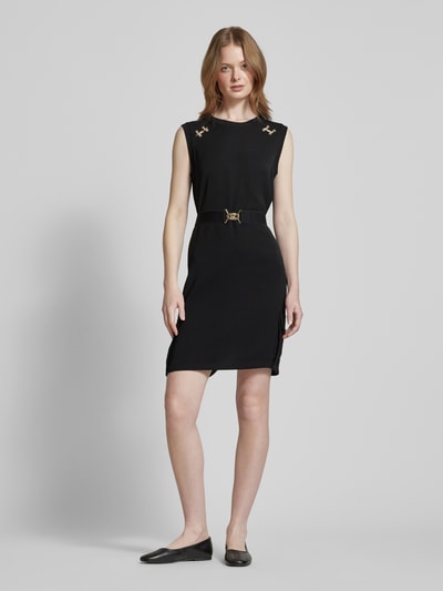 LIU JO SPORT Minikleid mit Cut Outs Black 1