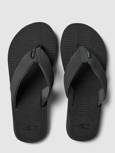 O'Neill Zehentrenner in Flecht-Optik mit Label-Patch Modell 'KOOSH' Dunkelgrau 3