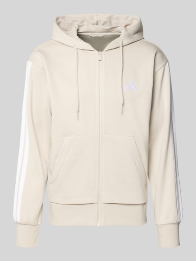 adidas Sportswear Regular fit sweatjack met viscose Zand - 2