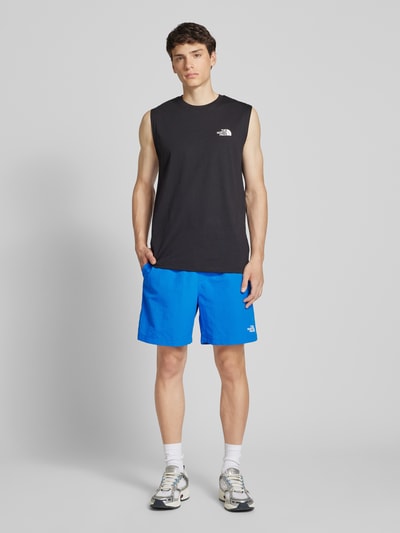 The North Face Spodenki kąpielowe z nadrukiem z logo Jasnoniebieski 1