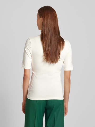 Calvin Klein Womenswear T-Shirt mit Label-Detail Offwhite 5