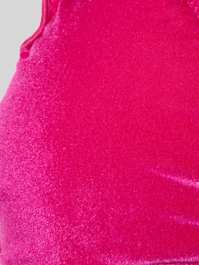 Produktfoto, Bikini-Set mit Stretch-Anteil Modell 'CIROLUMA' von Banana Moon, elastyczna mieszanka materiałów, intensywny róż, połyskująca tekstura