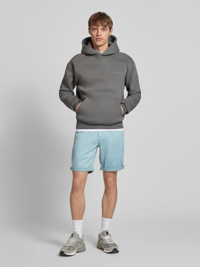 Jack & Jones Regular Fit Bermudas mit Eingrifftaschen Modell 'IBOWIE' Aqua 1