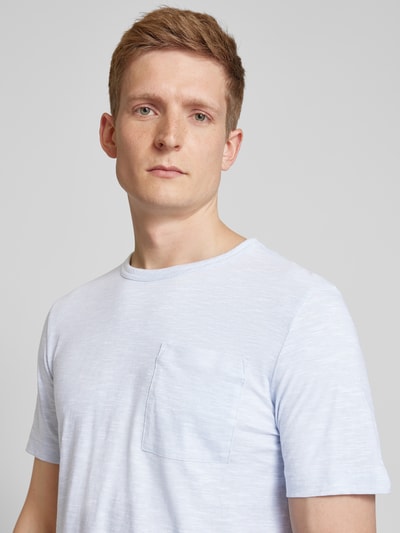 Tom Tailor T-shirt met borstzak Lichtblauw - 3