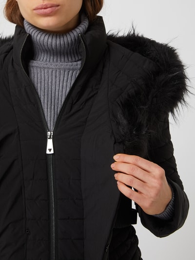 Guess Steppjacke mit Webpelz  Black 3