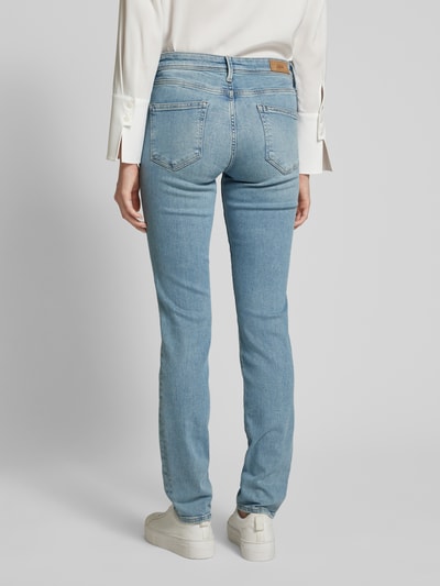 s.Oliver RED LABEL Slim Fit Jeans aus weichem Baumwoll-Mix mit seitlichem Nahtdetail Modell 'BETSY' Hellblau 5