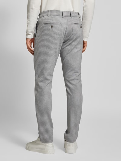 MCNEAL Super slim fit broek met achterzakken Middengrijs - 5