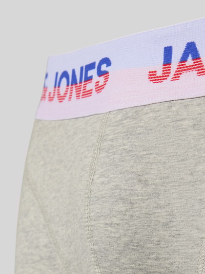 Jack & Jones Trunks mit Label-Bund Modell 'JADON' im 5er-Pack Rot 2