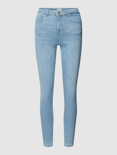 Only Skinny fit jeans in 5-pocketmodel, model 'POWER' Lichtblauw - 2