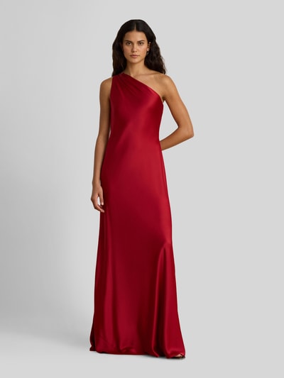 Lauren Ralph Lauren Sukienka na jedno ramię z asymetrycznym dekoltem na plecach Czerwony 4