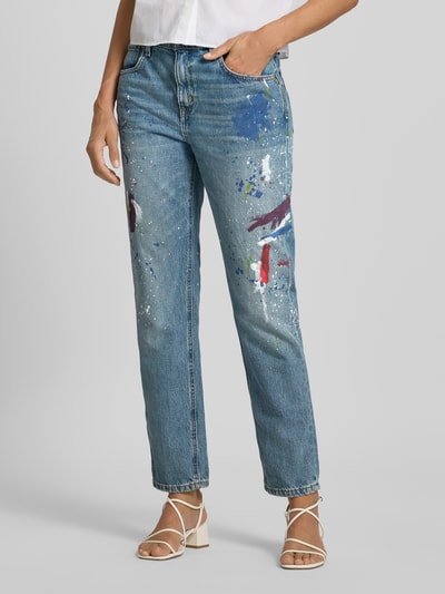 Lauren Ralph Lauren Boyfriend Jeans im Used-Look mit Eingrifftaschen Jeansblau 4