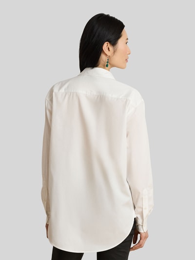 Lauren Ralph Lauren Oversized Hemdbluse aus reiner Baumwolle Weiss 5