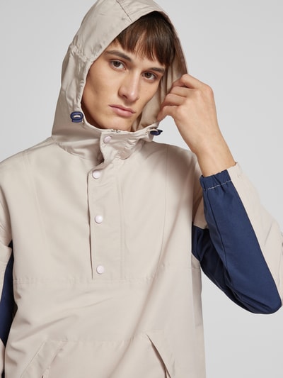 SANTA CRUZ Windbreaker mit Reißverschlusstaschen Modell 'Turner' Beige 3