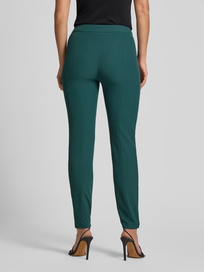 HUGO Slim fit pantalon met persplooien, model 'HAGONIA' Donkergroen - 5