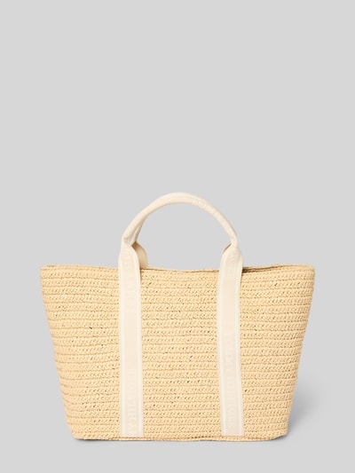 Tommy Hilfiger Shopper im Häkel-Look Beige 4