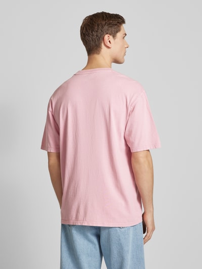 Dickies T-Shirt mit Label-Stitching Modell 'PLENTYWOOD' Rosa 5