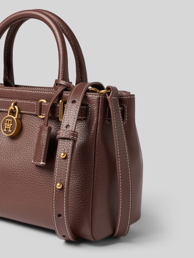 Tommy Hilfiger Heuptasje van echt runderleer Donkerbruin - 3