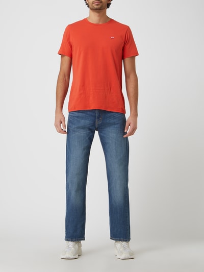 Levi's® Standard Fit T-Shirt mit Logo-Badge  Rostrot 1