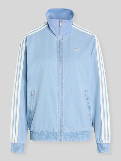 adidas Originals Regular Fit Jeansjacke aus reiner Baumwolle Hellblau 2